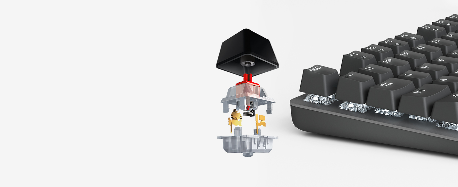 K845 Mechanical Illuminated Keyboard