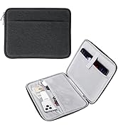 MoKo 9-11 Inch Tablet Sleeve Bag, Protective Bag with Two Compartments Fits iPad air 5 10.9" 2022...