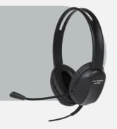 Cyber Acoustics Stereo USB Headset (AC-4006), Noise Canceling Microphone for PC &amp; Mac, Perfect fo...