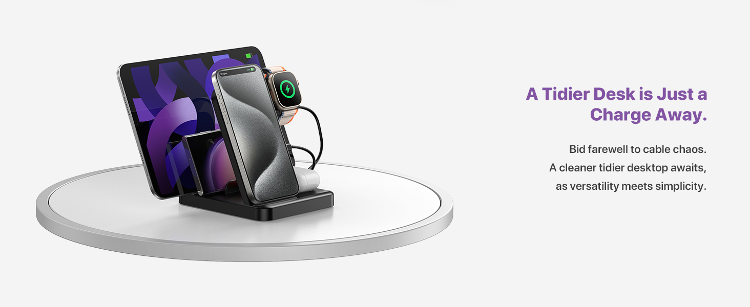 ipad charging station