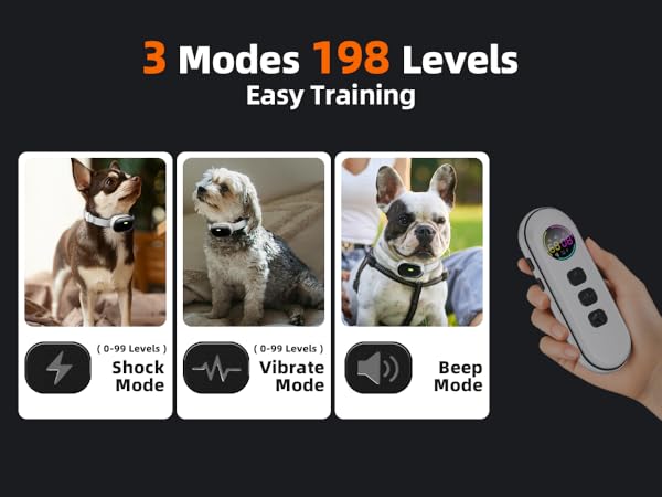 dog shock collar small size dogs dog training collar with remote bousnic dog shock collar