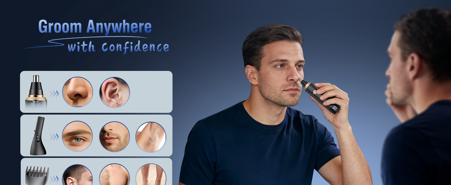 Nose Hair Trimmer for Men