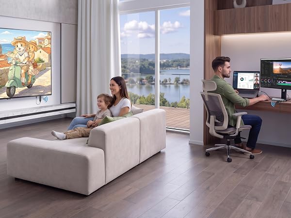 double monitor for laptop