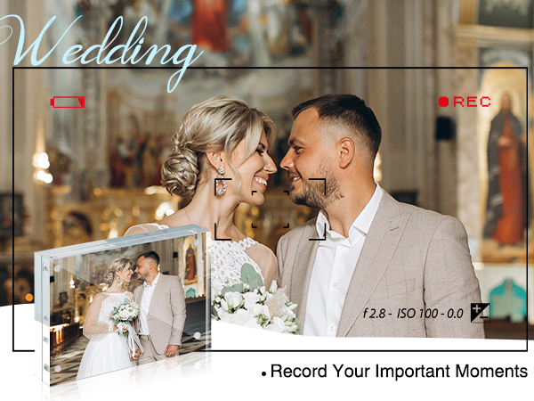 4x6 5x7 8x10 3.5x5 4x4 magnetic picture frame acrylic photo frame clear frameless double sided
