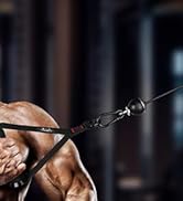 COOBONS FITNESS Heavy Duty Exercise Handles, Gym Handles for Cable Machine Attachment, Grip Gym E...