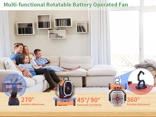 oscillating fan