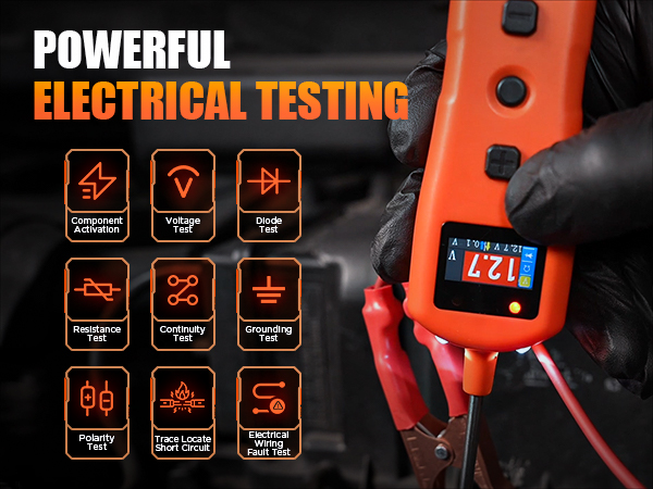 power probe circuit tester test light automotive continuity tester resistance test