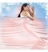 KMUSET Cooling Blanket Twin (60"x80"), Double Sided Summer Cooling Blankets for Hot Sleepers &amp; Ni...