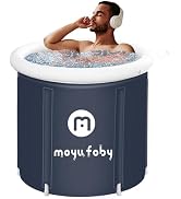 Ice Bath Tub For Adults,Inflatable Portable Bathtub For Outdoor Freestanding Soaking Tub Athletes...