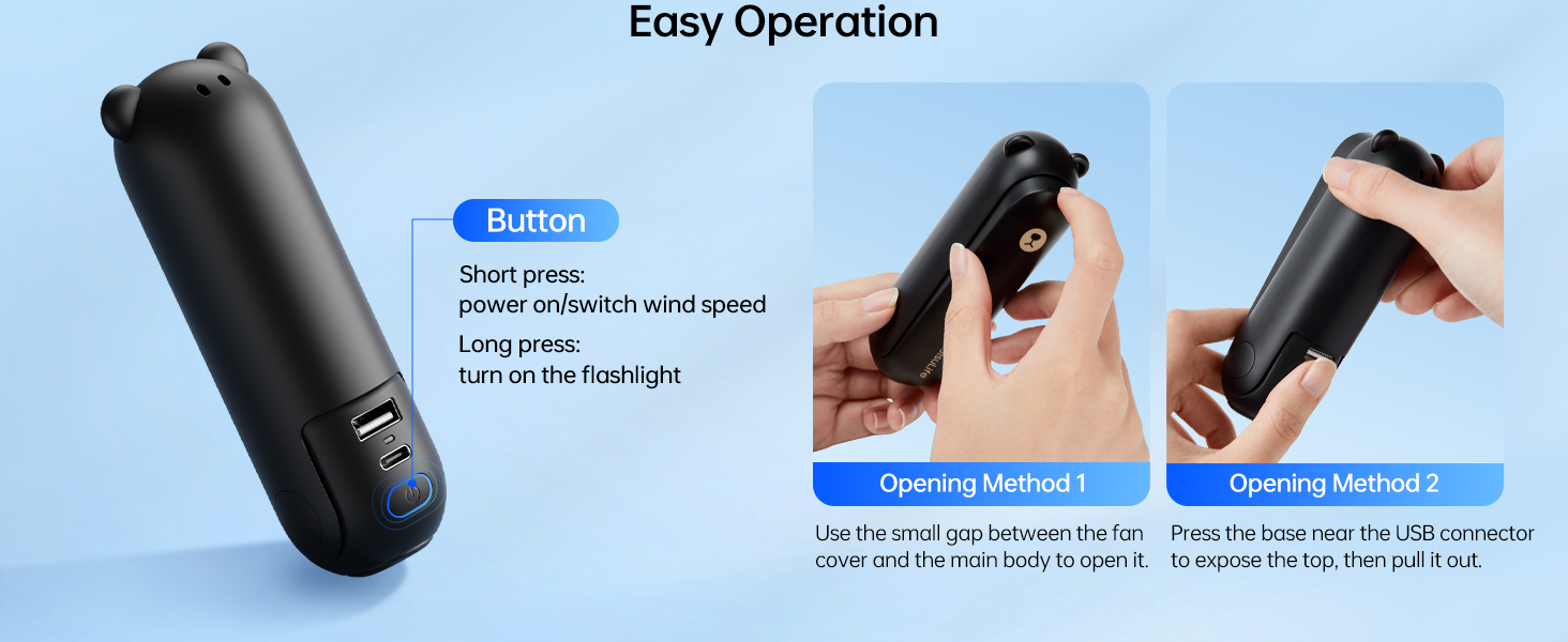 portable fan for travel