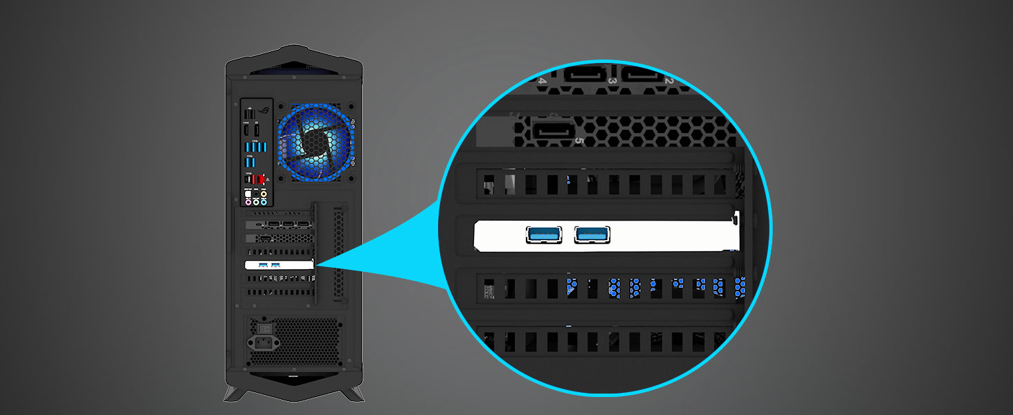 PCIe USB Expansion Card
