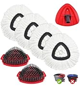 7 Pack Mop Heads Replacements for O Cedar EasyWring 1 Tank,Spin MOp Replace Heads for OCedar,Incl...