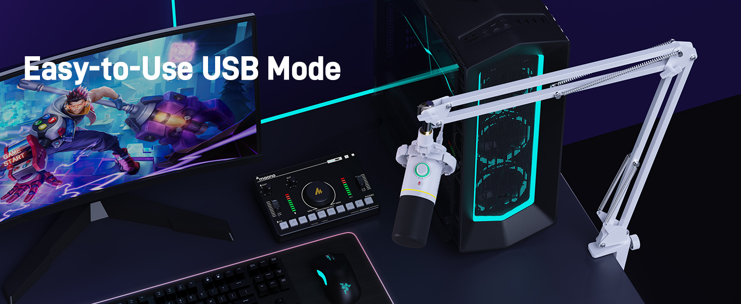 MAONO XLRUSB Dynamic Microphone Kit