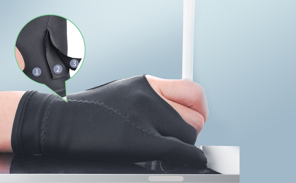 3-Layer Palm Rejection Glove