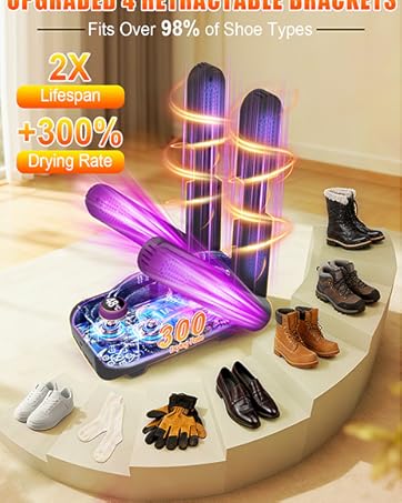 VCNFPRO 5.0 Upgraded Boot Shoe Dryer