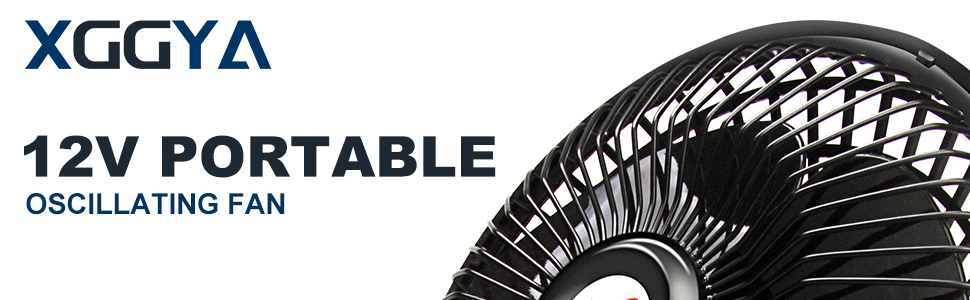 Portable Car Clip Fan