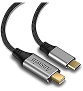 Answin USB C to Mini DisplayPort, 6Ft 4K@60Hz Thunderbolt 3 to Mini Displayport Cable Compatible ...