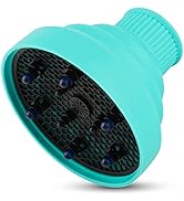 Collapsible Blow Dryer Diffuser, Segbeauty Travel Portable Hair Diffuser for Natural Curly Hair, ...