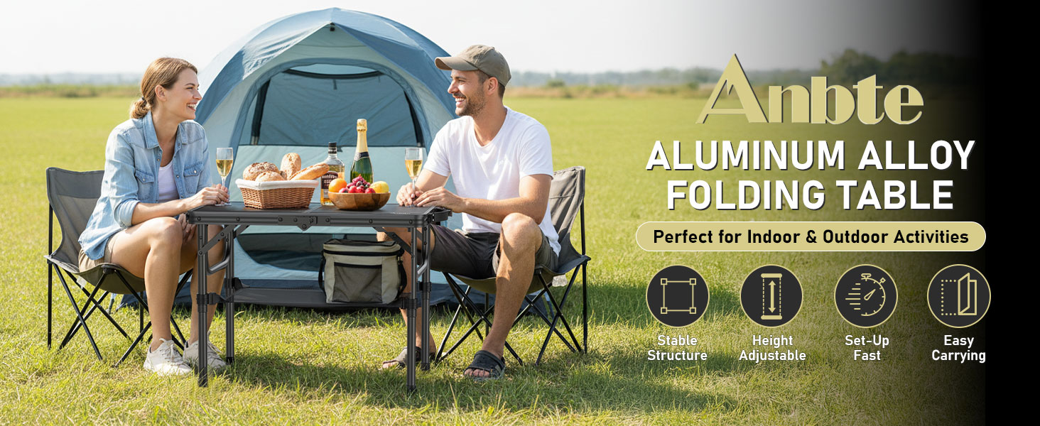 small folding table camping