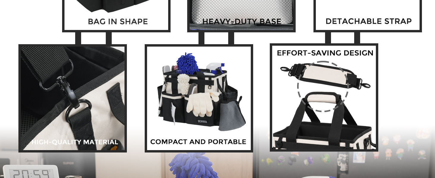 Compact Wearable Cleaning Caddy
