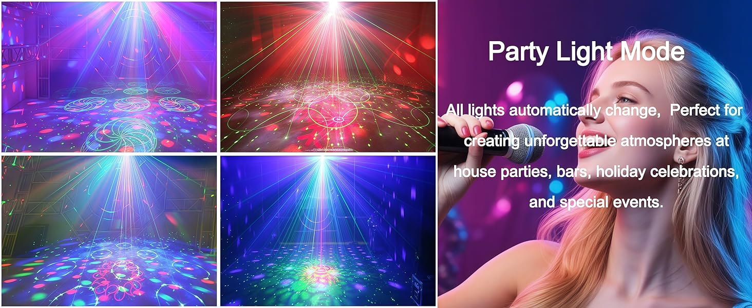 party lights dj disco lights star night lights projector