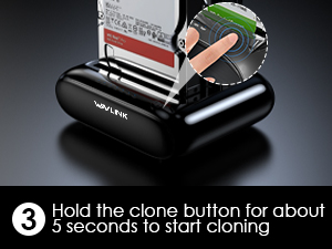 WAVLINK Dual Bay Hard Drive Docking Station