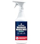 Bioesque Waterless Wash &amp; Wax, Ready to Use Formula for Cars, Trucks, Boats, RVs, Motorcycles, &amp; ...