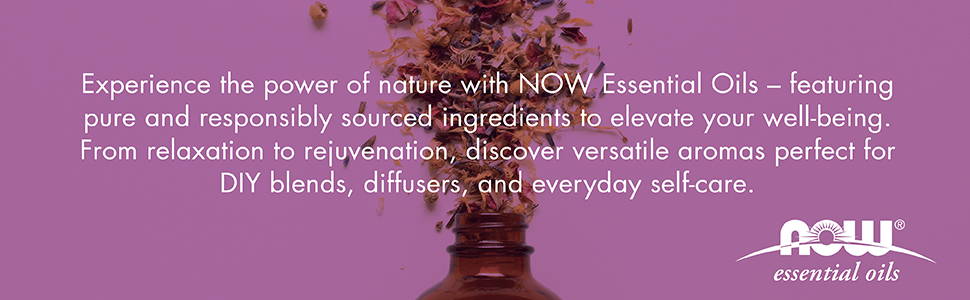 Information on NOW essential oils