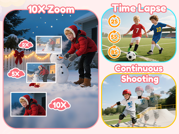 kid camera instant print