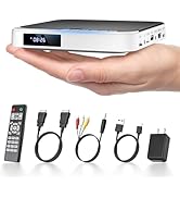 HDMI DVD Players for TV, DESOBRY 1080P HD Mini DVD Player, Small DVD Player for TV with All Regio...