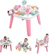 Fisher-Price Baby to Toddler Toy 3-in-1 Musical Moments Activity Center &amp; Play Table with Music L...