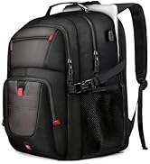 Z-MGKISS Travel Backpack, TSA Airline Approved, Travel Laptop Backpack with USB Charging Port, Ex...