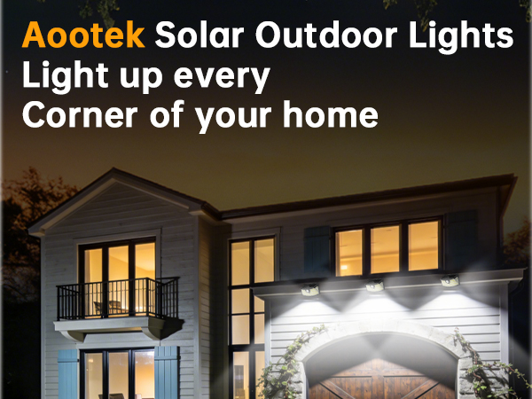 aootek solar outdoor lights
