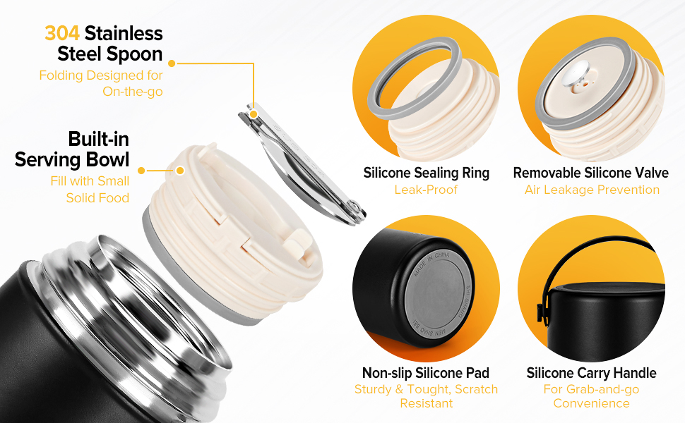 insulated food jar