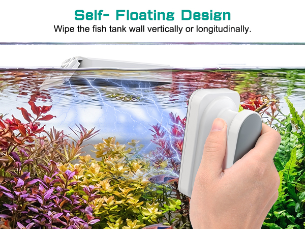 Aquarium Magnetic Fish Tank Glass Cleaner