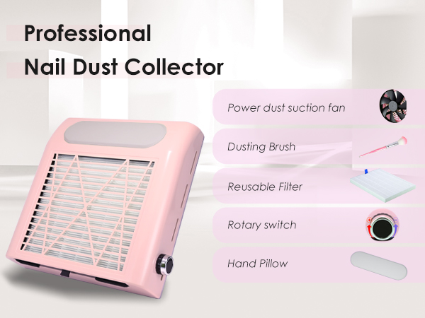 nail dust collector nail tech