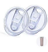 20oz Skinny Tumbler Replacement Lids 2 Pack,Fit of Inner Diameter 2.64 to 2.68 INCH Skinny Tumble...