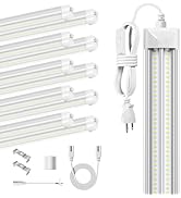ELEKICO 8' Led Shop Lights,Super Bright 19500LM 100W 5000K 8FT Led Shop Light, Linkable 8FT Garag...