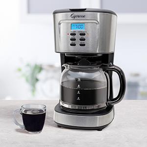 Cappresso, coffee, drip, glass, coffee beans, programmable, best coffee, coffeemaker,
