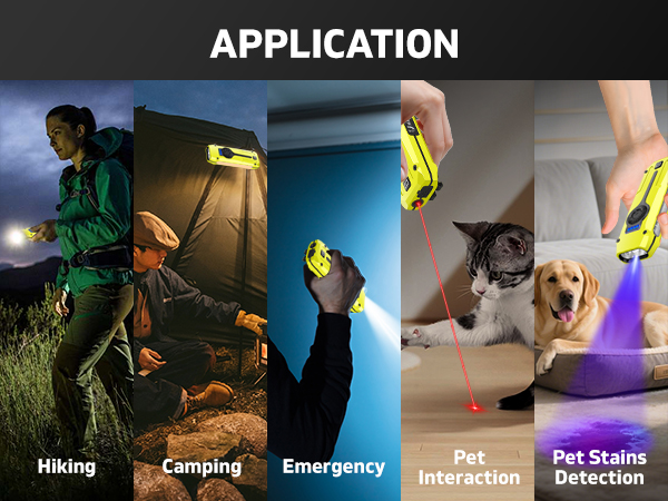 rechargeable edc flashlight