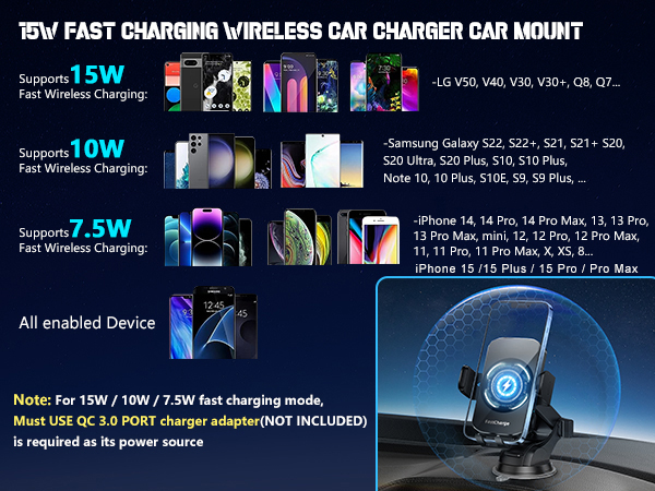 phone holder car charger