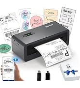 iDPRT Bluetooth Thermal Shipping Label Printer, 4x6 Wireless High-Speed Label Maker for Small Bus...