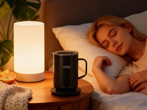 Intelligent heated coffee mug