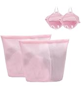Guozcaray 2 Pcs laundry bag with handles mesh laundry bags washing machine laundry totes travel s...