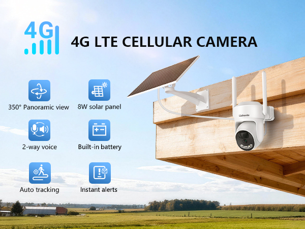 4G LTE CELLULAR CAMERA