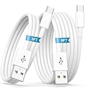 Car CarPlay Cable for for Apples iPhone 16/16e/15/Pro Max/Plus USB C Charger Cord, 2Pack (3FT+6FT...