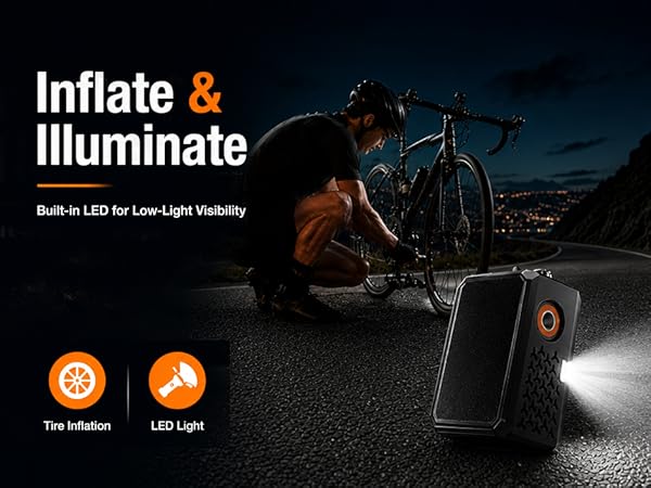 bicycle tire pump