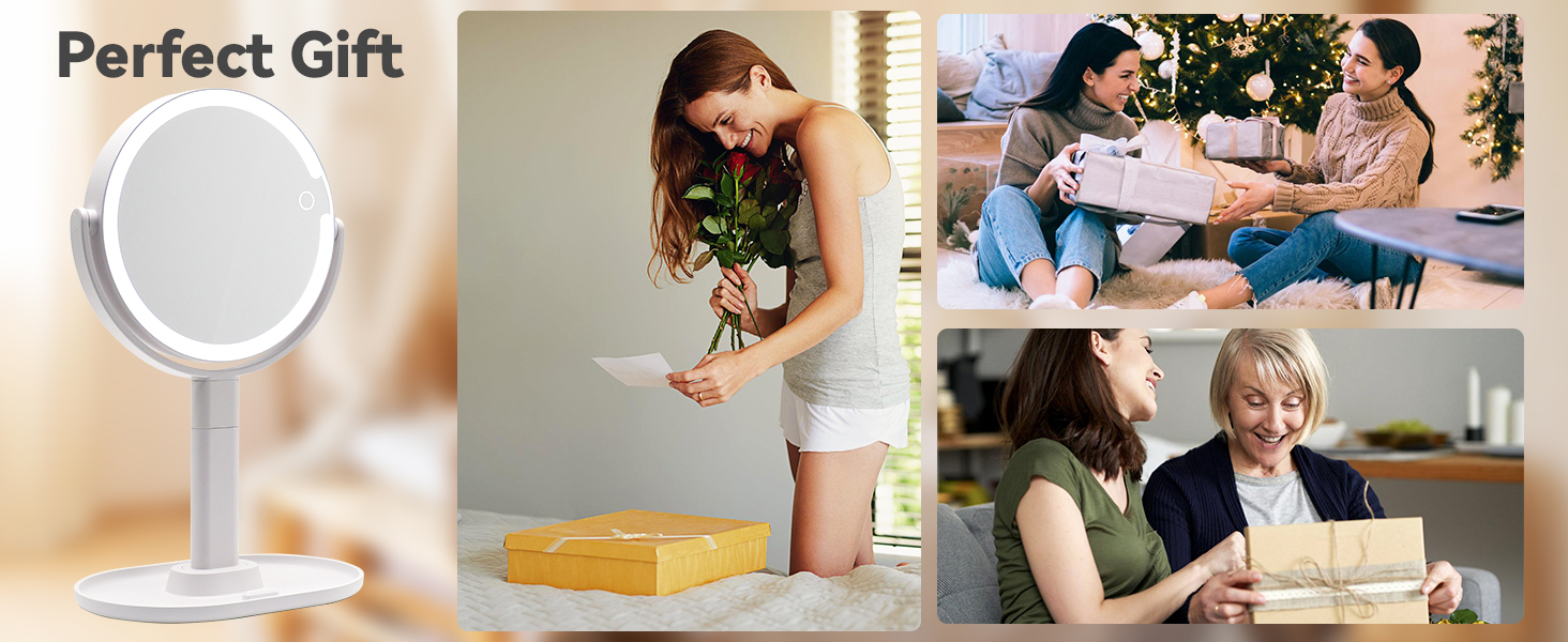 makeup mirror with led lights