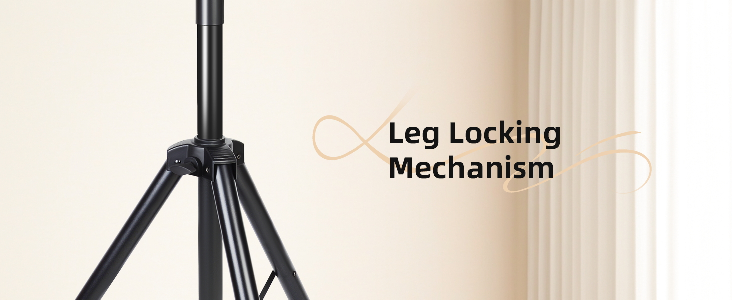 designed with the foldable tripod leg base , it is convenient for you to storage and carry around