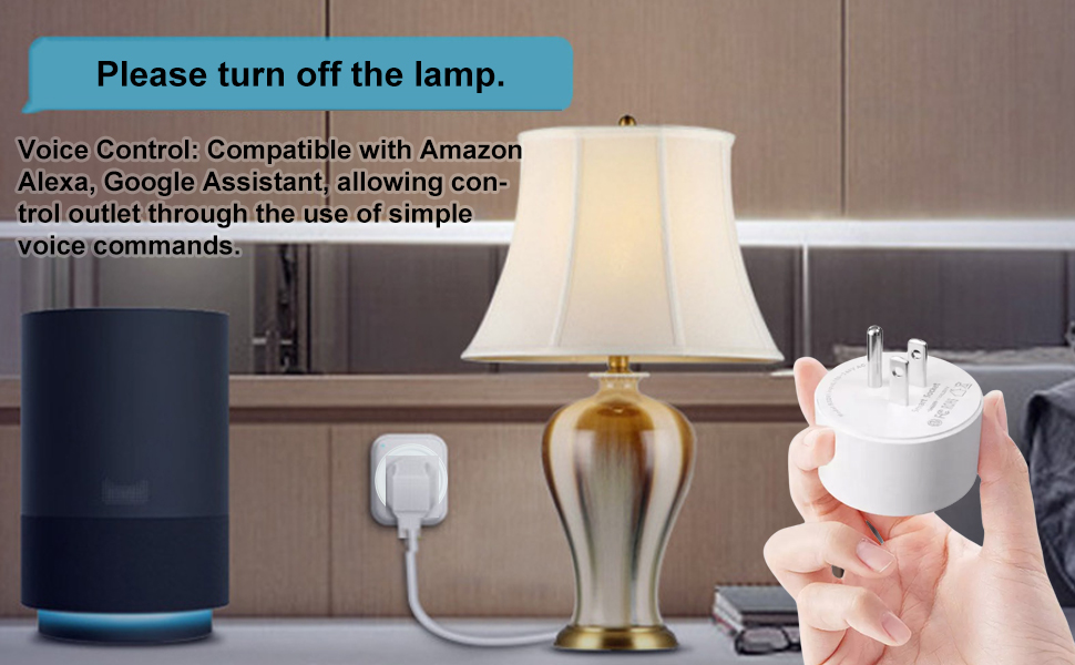 Small Round Smart Socket